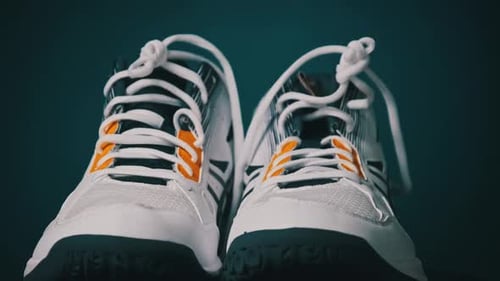 New Sports Volleyball Shoes Rotate CloseUp