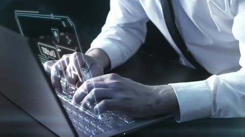 The Programmer is Working on the Creation of Artificial Intelligence