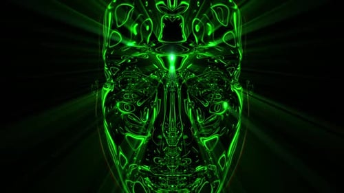 Strobe Lights Head Loop 01