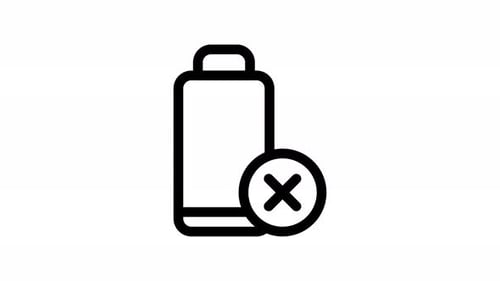 keine Animation des Batterieleitungssymbols
