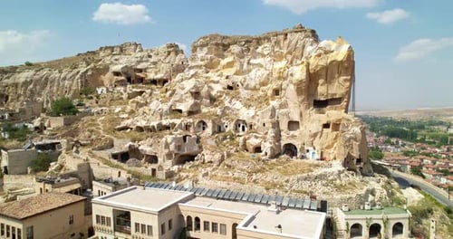 Fortaleza de Urgup en Capadocia, Turquía