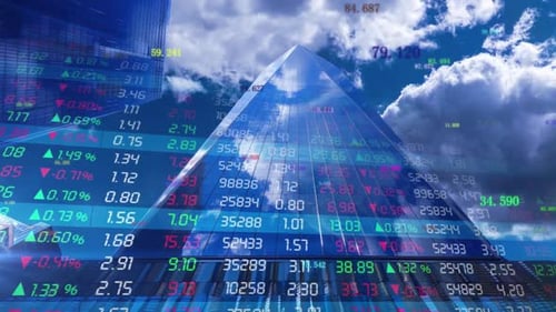 Financial Market Stock Trading Quote Data Chart