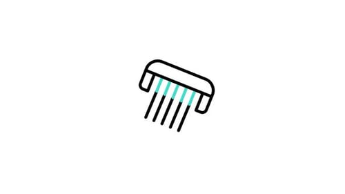 Animated Hair Care and Beauty Salon Service Icons Pack