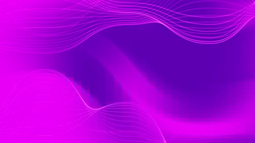 Vibrant Abstract Looping Background with Flowing Wavy Lines