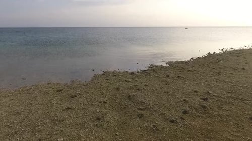 Aerial view of beautiful beach