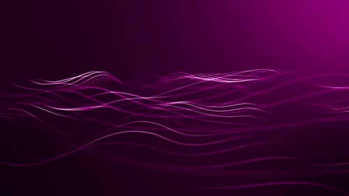 Line Ocean Wave Background Pink