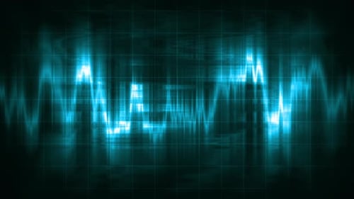 Data Visualization Abstract Background Light Blue