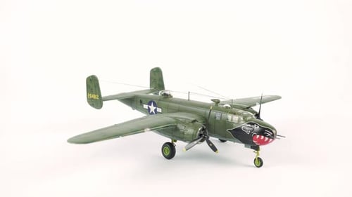 Assembly Model Of The B 25 Mitchell Bomber Airplane.