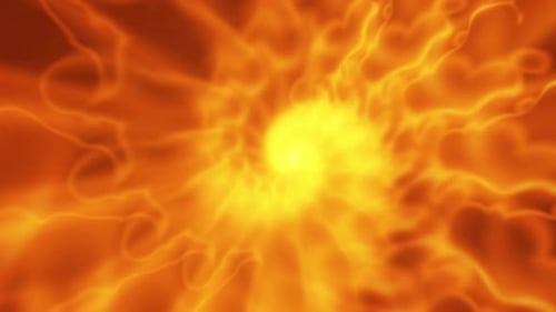 Vulkanische Energie der Sonne