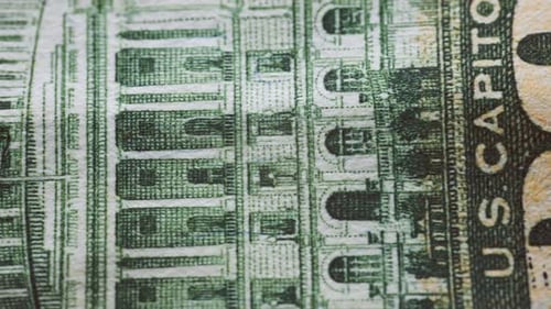 Capitol Building on Fifty Dollar Bill