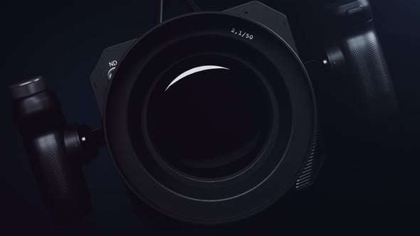 Modern Camera Lens Aperture Logo Reveal Intro Animation, Backgrounds ...