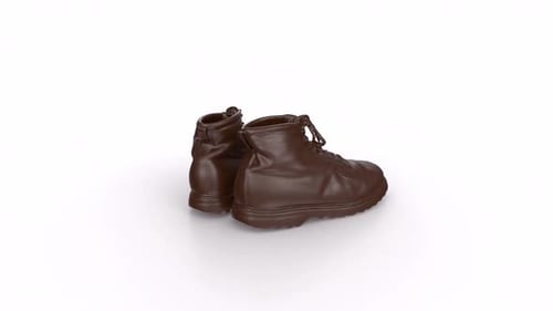 Stylish Brown Leather Boots for Outdoor Activities