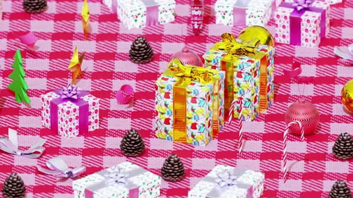 Traditional Christmas Seamless Pattern 03 4K