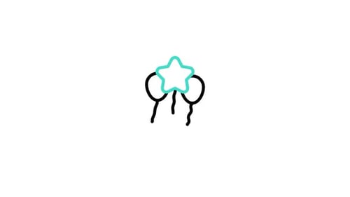 Balloons Animated Icon