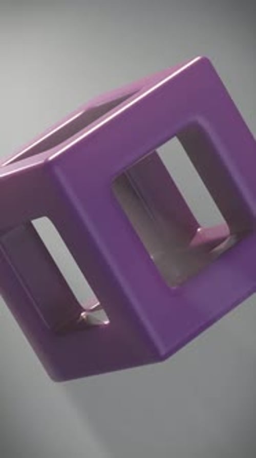 Techy 3D Cube Loop