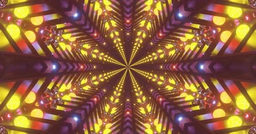 Colorful Laser Stage Show