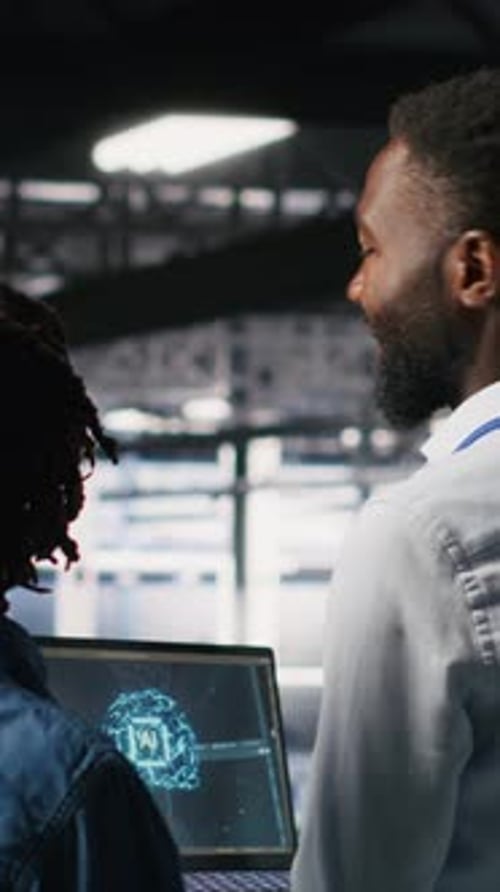 Vertical Video Data Center Team on Industrial Platform Using Artificial Intelligence