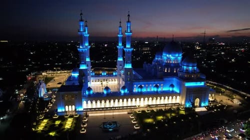 Mosque in Sunset
