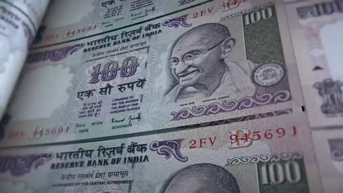 Indian 100 Rupee Banknotes