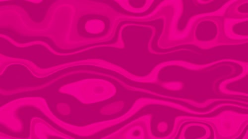 Abstract Fluid Organic Waves Magenta Seamless Loop Background