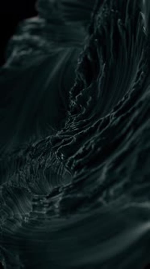 Dark Abstract Organic Fluid Motion Background