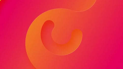 Vibrant Fluid Gradient Abstract Background Animated Loop