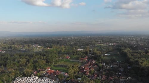 DRONE SHOT GUNUNG MERAPI YOGYAKARTA