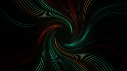speed tunnel space warp abstract swirl effect time travel outer space colorful light explosion. Loop