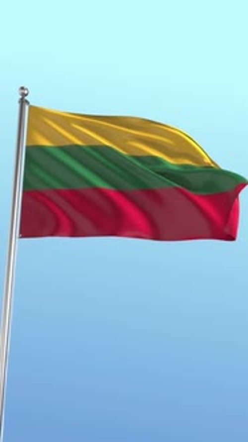 Lithuania Flag Vertical