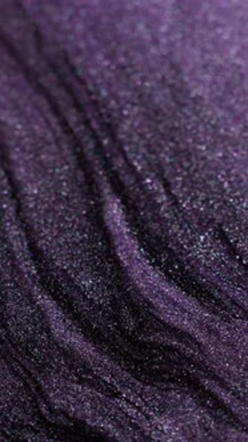 Macro Shot of Abstract Purple Shimmering Texture