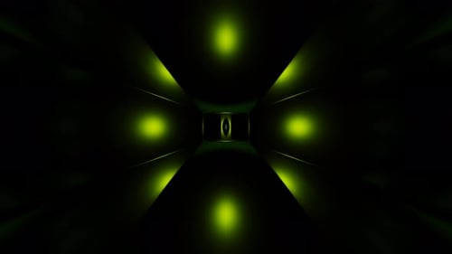 Neon Lights Dance Hypnotically in a Vibrant VJ Loop