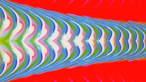 Movable Yellow Blue Red Background with an Ornamental Pattern