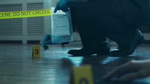 Collecting Evidence at an Indoor Crime Scene