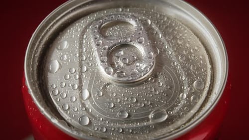 Close Up and Light Rotate 360 Can Used on Poster Social Media Posting and Banner Lemonade Soft Drink