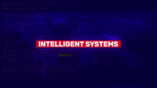 Texto de advertencia de error de Intelligent Systems en la pantalla de fondo de hackeo
