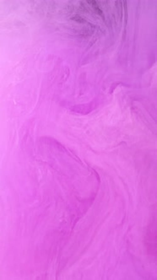 Abstract Pink and Purple Ink Swirls