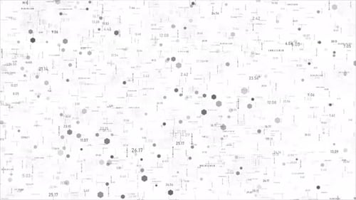 Stock Exchange Data moving over white background. digital stock market white background