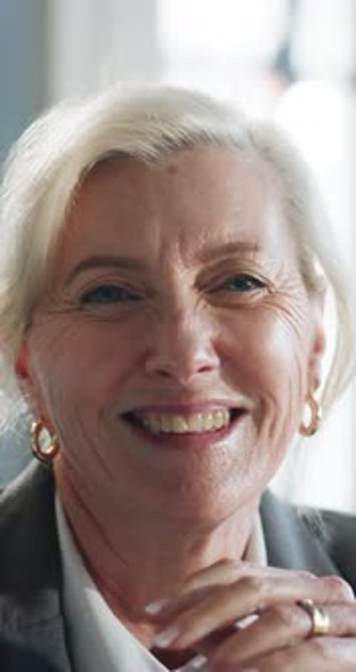 Recruitment, hr manager or face of mature woman in office, talent acquisition