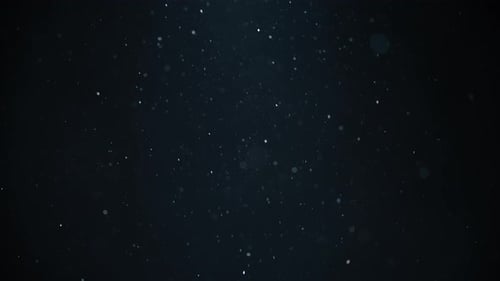 Background of white dust particles