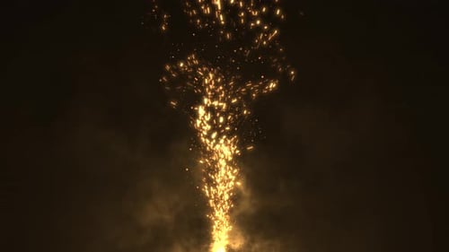 Fire particles