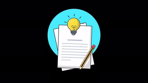 Animated Idea Generation with Document and Pencil