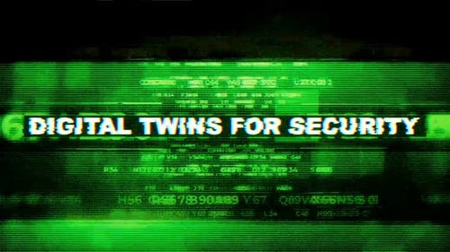 Glitched Digital Text Reveal for Security Content