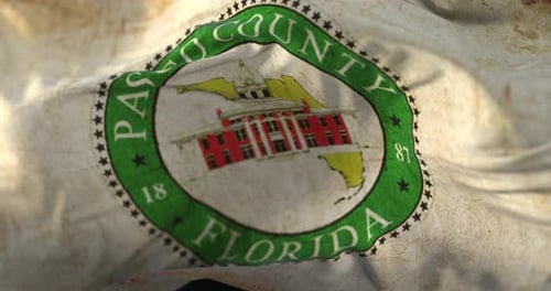 Bandera antigua de Pasco