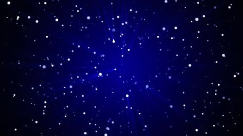 Abstract Particle Background with Light Leaks Loop