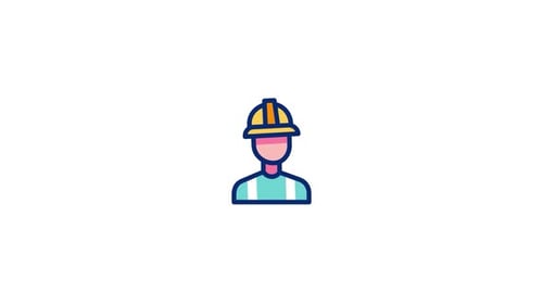 Worker Animated Icon