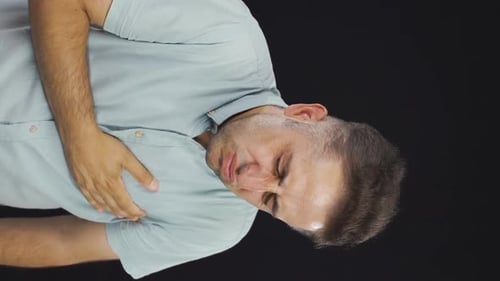 Vertical video of Heart attack.