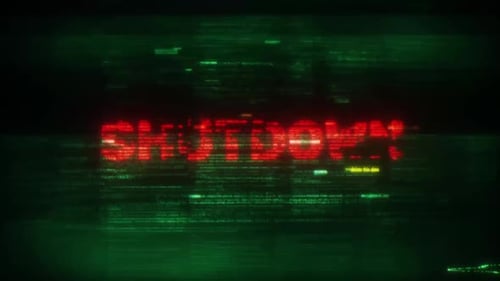 Glitch Text Reveal Digital Code Opener Animation