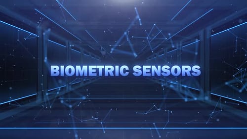 Biometric Sensors Words In Technology