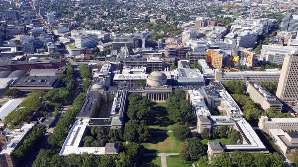 MIT campus aerial view, Massachusetts Institute of Technology Great ...