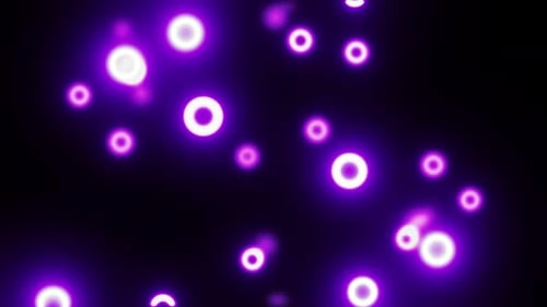 Lumières bokeh violettes